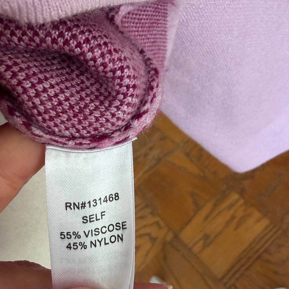 Avara Floral Knit Sweater – Size Small – Excellent Condition - Picture 6 of 9